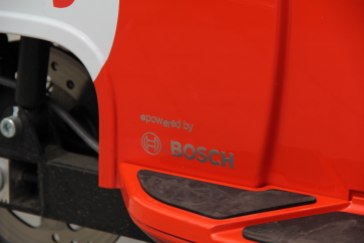 Die Schwalbe verfügt über Technik von Bosch.
